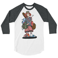 Load image into Gallery viewer, Voyager - 3/4 sleeve raglan shirt
