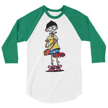 Load image into Gallery viewer, Skater - 3/4 sleeve raglan shirt