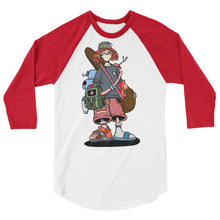 Load image into Gallery viewer, Voyager - 3/4 sleeve raglan shirt