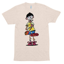 Load image into Gallery viewer, Skater - Unisex Tri-Blend Track Shirt