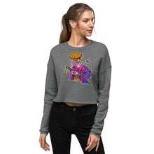 Load image into Gallery viewer, Samurai - Crop Sweatshirt