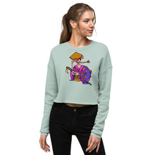 Load image into Gallery viewer, Samurai - Crop Sweatshirt