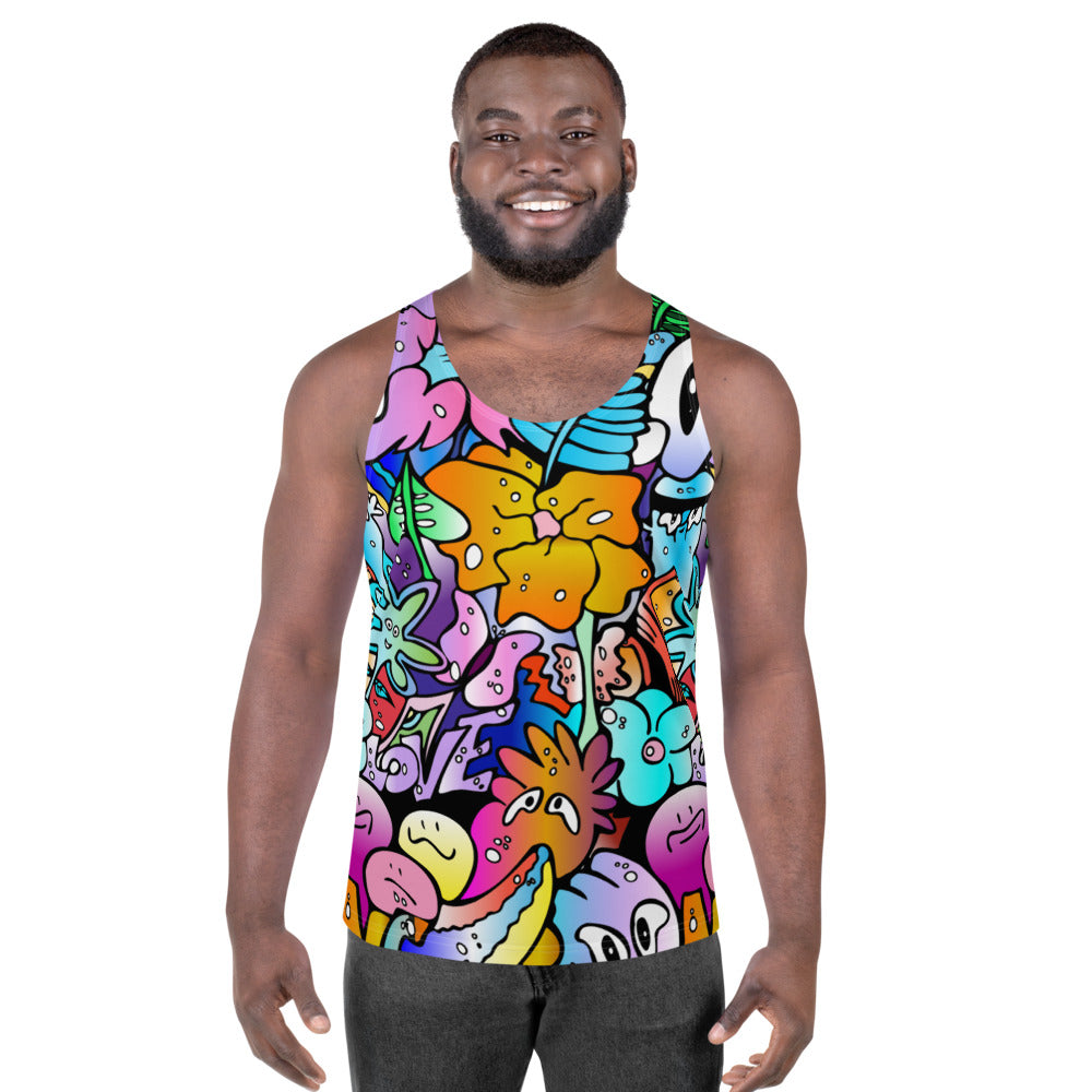 Doodle - Unisex Tank Top