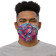 Load image into Gallery viewer, Blooms - Premium face mask
