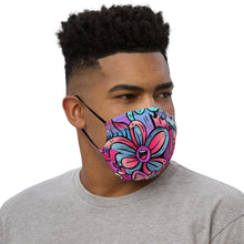 Load image into Gallery viewer, Blooms - Premium face mask
