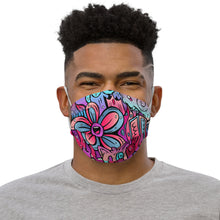 Load image into Gallery viewer, Blooms - Premium face mask

