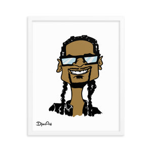 Rapper - Framed poster
