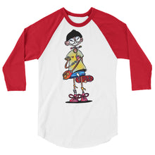 Load image into Gallery viewer, Skater - 3/4 sleeve raglan shirt

